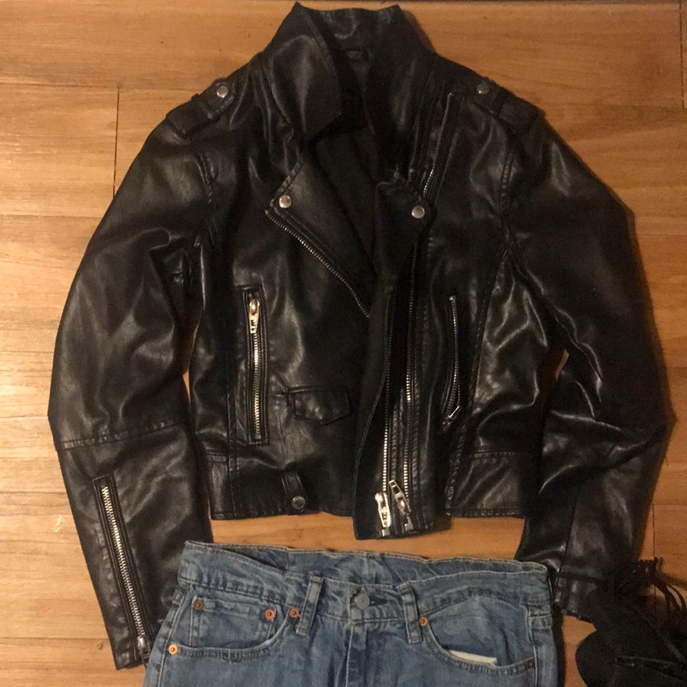 Blank NYC Leather Jacket